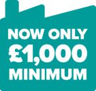 Now Only £1,000 Minimum Investment Icon